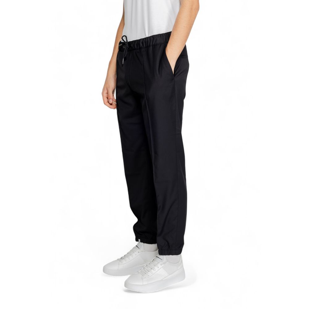 Armani Exchange Schwarze Polyester-Hose