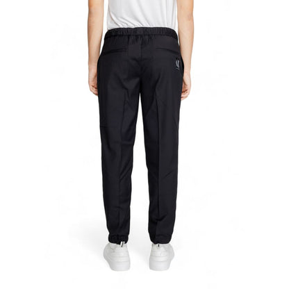 Armani Exchange Schwarze Polyester-Hose