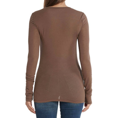 PINKO Brauner Viskose-Pullover