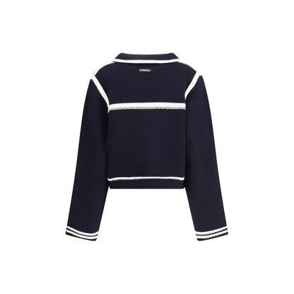 PINKO Strickjacke mit kontrastierenden Profilen