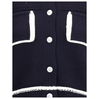 PINKO Strickjacke mit kontrastierenden Profilen