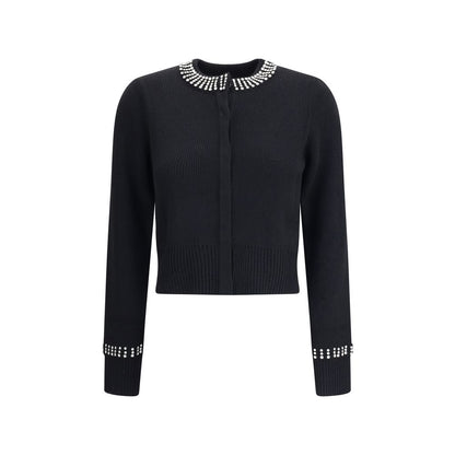PINKO Strass-Stein-Strickjacke
