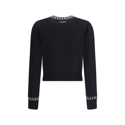 PINKO Strass-Stein-Strickjacke