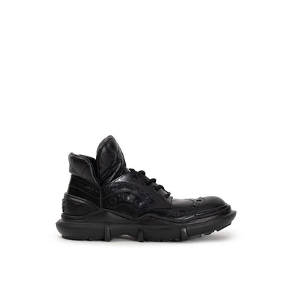 Dolce & Gabbana Schwarze Leder Oxfords und Derby