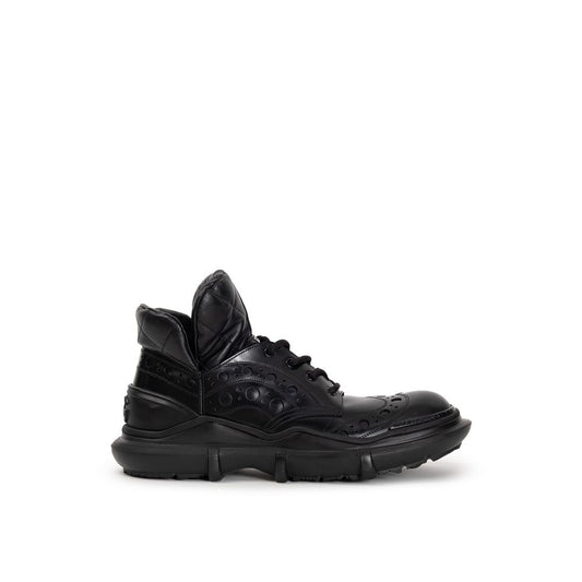 Dolce & Gabbana Schwarze Leder Oxfords und Derby