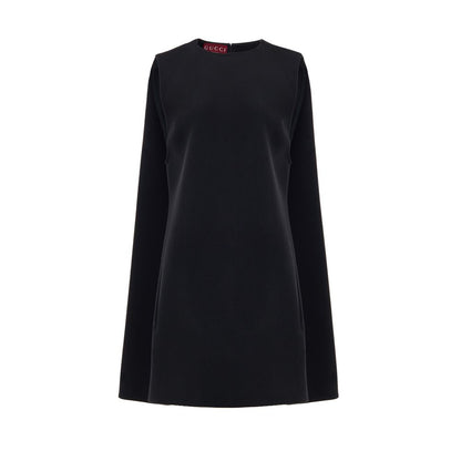 Gucci Schwarzes Wollkleid