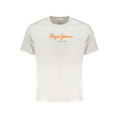 Pepe Jeans T-Shirt aus grauer Baumwolle