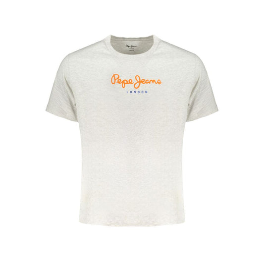 Pepe Jeans T-Shirt aus grauer Baumwolle