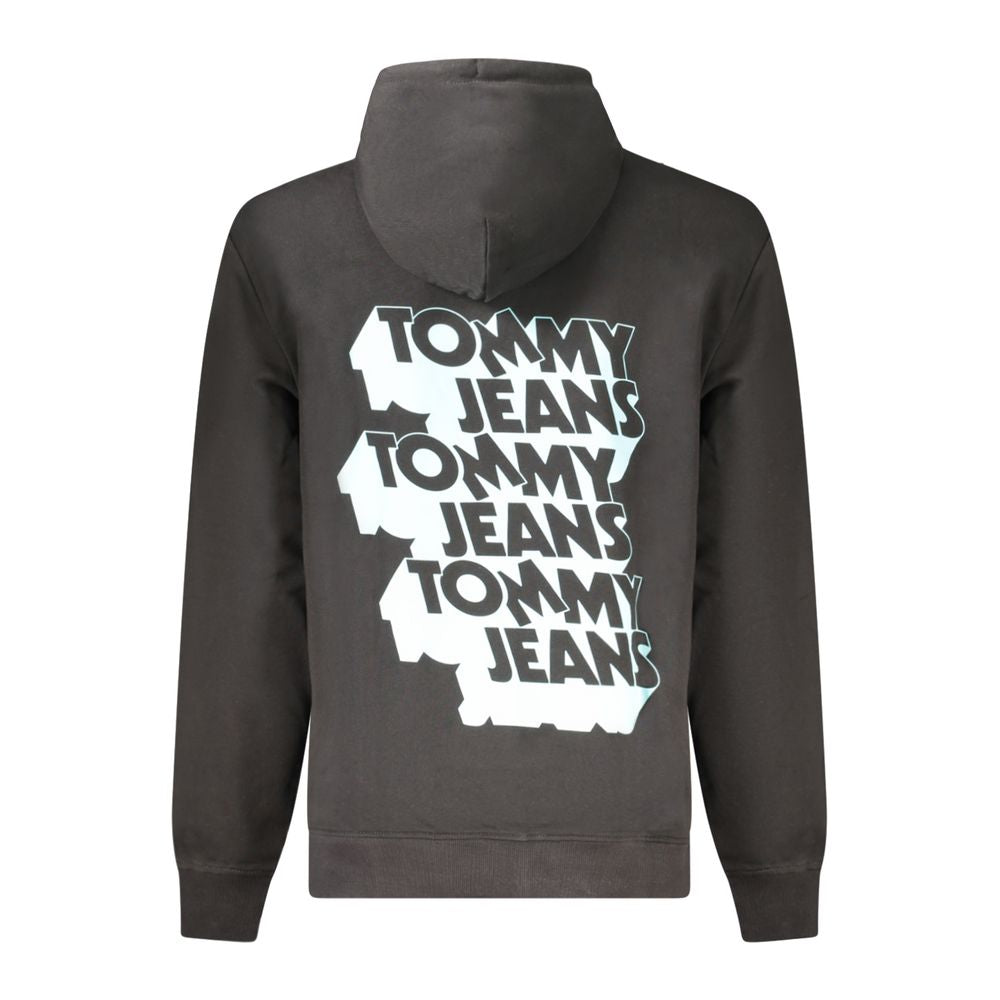 Tommy Hilfiger Schwarzer Baumwollpullover für Männer