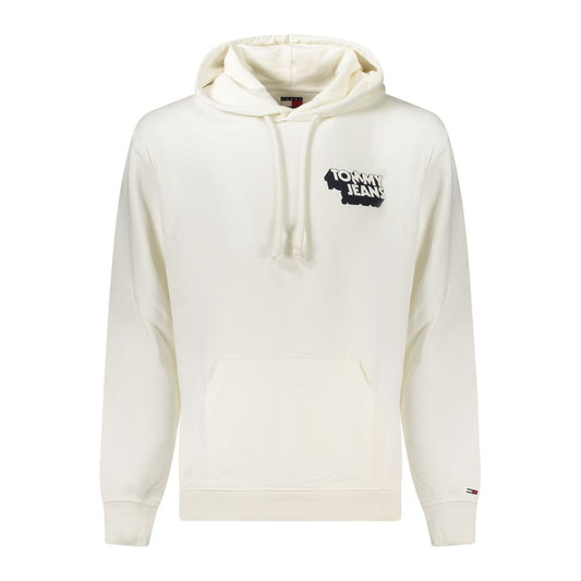 Tommy Hilfiger Weißer Baumwollpullover für Männer