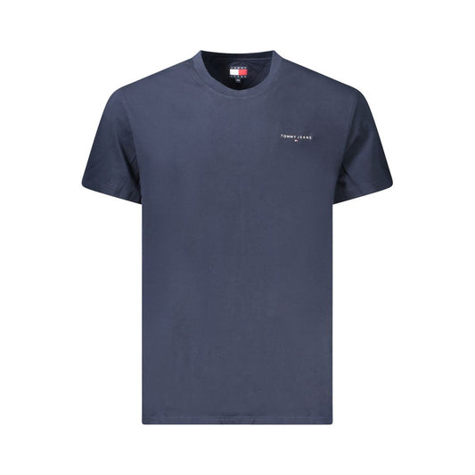 Tommy Hilfiger Blau Baumwolle Männer T-Shirt