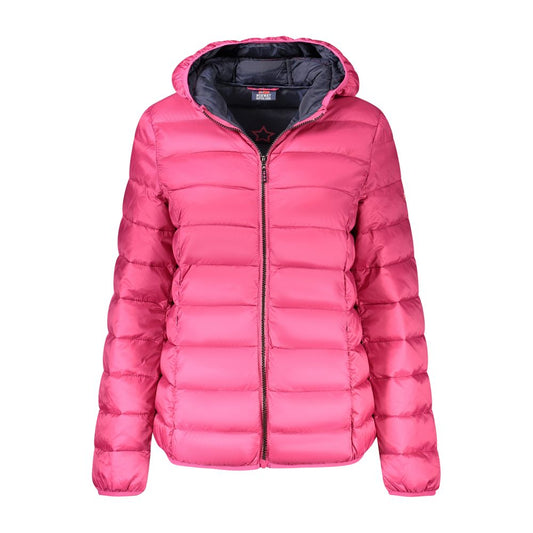 Norway 1963 Rosa Polyamid Damen Jacke