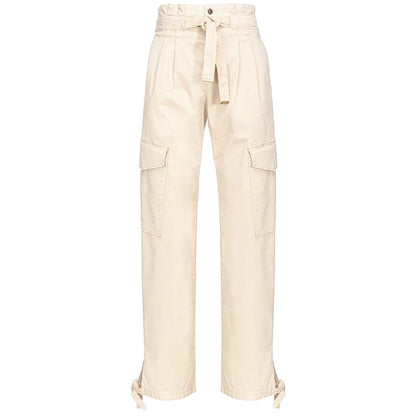 PINKO Weiß Baumwolle Frauen Pant