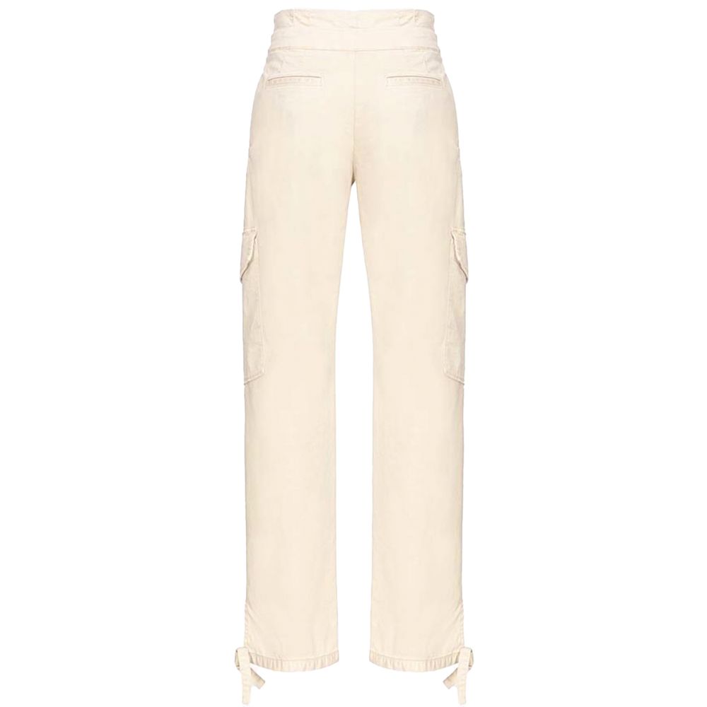 PINKO Weiß Baumwolle Frauen Pant