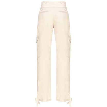 PINKO Weiß Baumwolle Frauen Pant