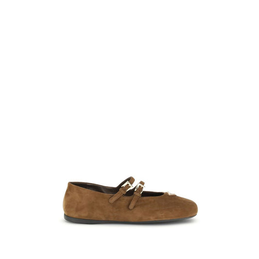 Prada Wildleder Ballerinas