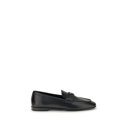 Prada Leder-Halbschuhe