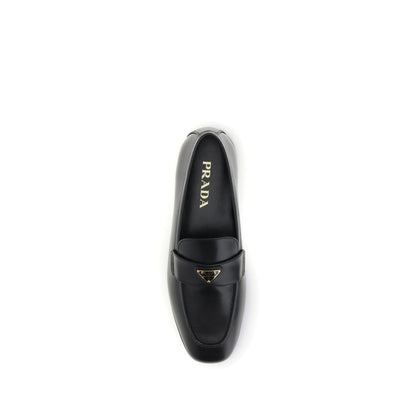 Prada Leder-Halbschuhe