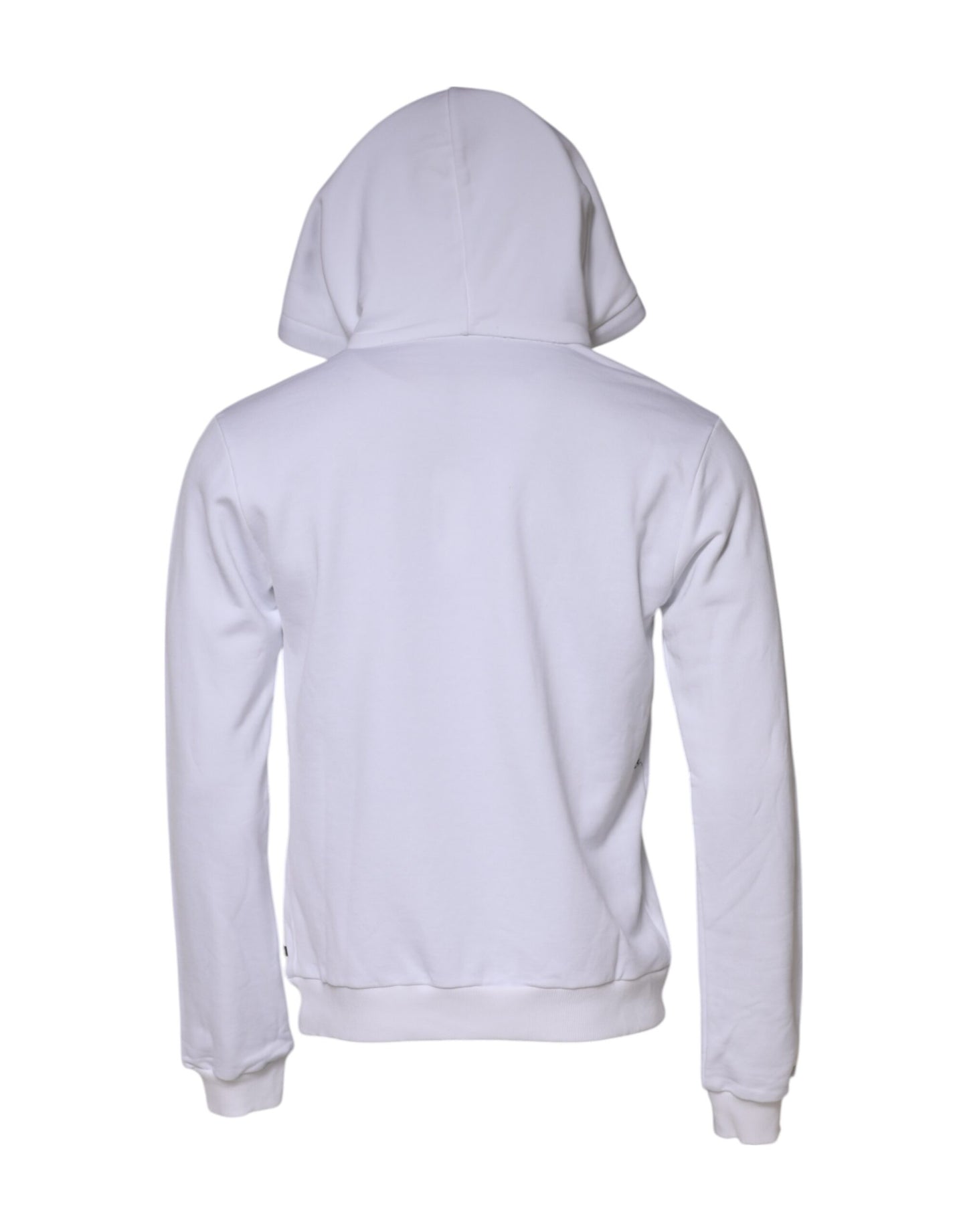 Dolce & Gabbana Weißes Sacred Heart Sweatshirt mit Kapuze Pullover