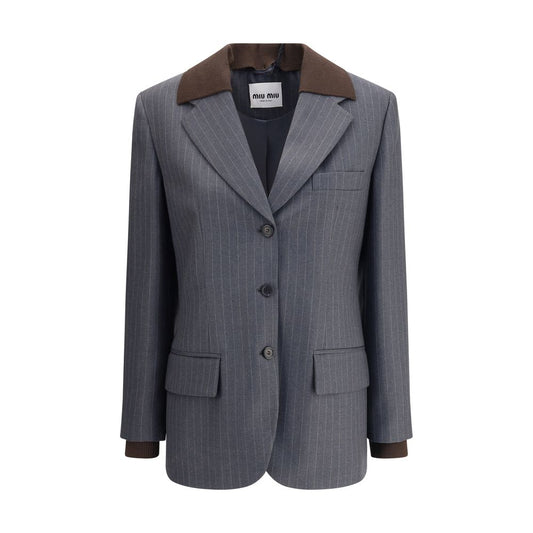 Miu Miu Gestreifter Blazer