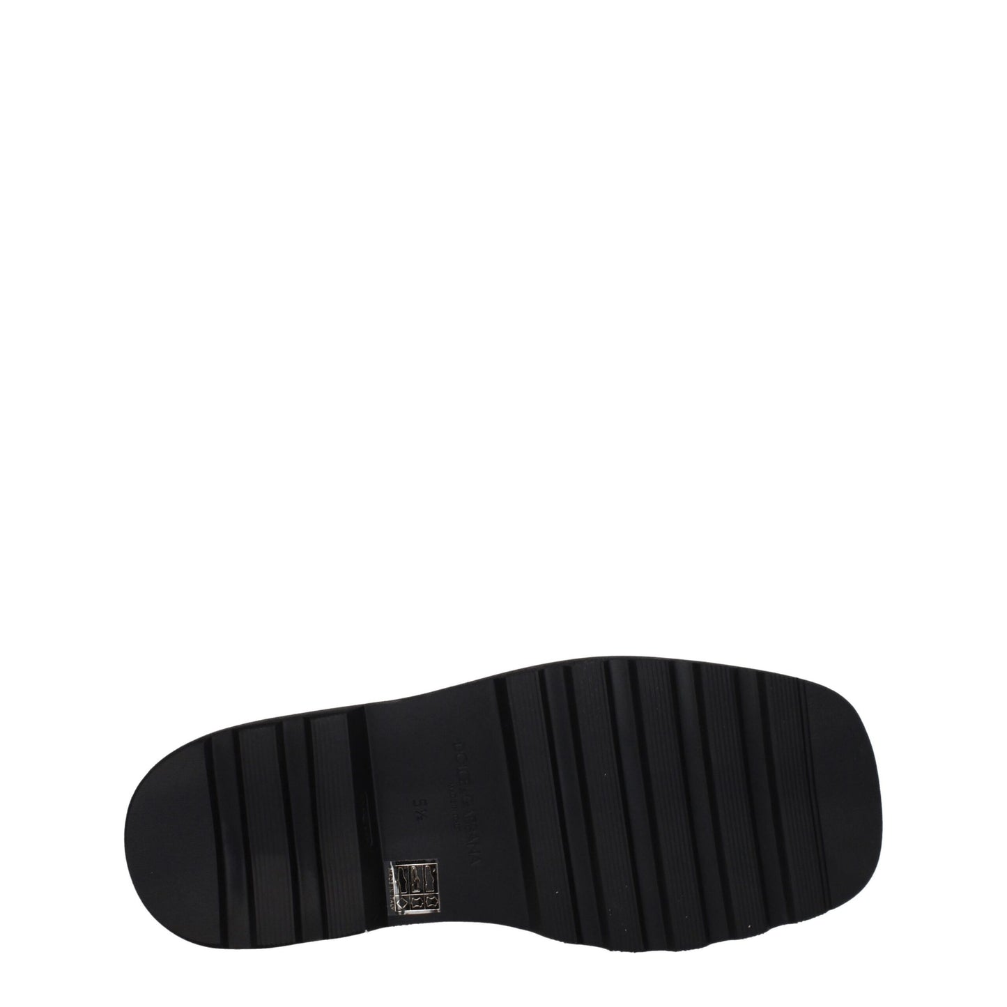 Dolce & Gabbana Schwarze Leder Oxfords und Derbies