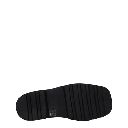 Dolce & Gabbana Schwarze Leder Oxfords und Derbies