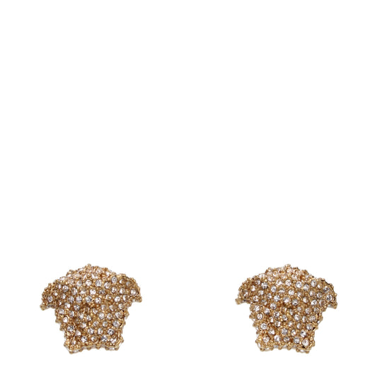 Versace Gold-Messing-Ohrringe