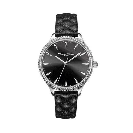 Thomas Sabo Schwarze Lederuhr