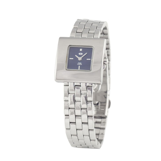 Time Force Silberne Uhr aus Edelstahl