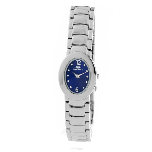 Time Force Silberne Uhr aus Edelstahl