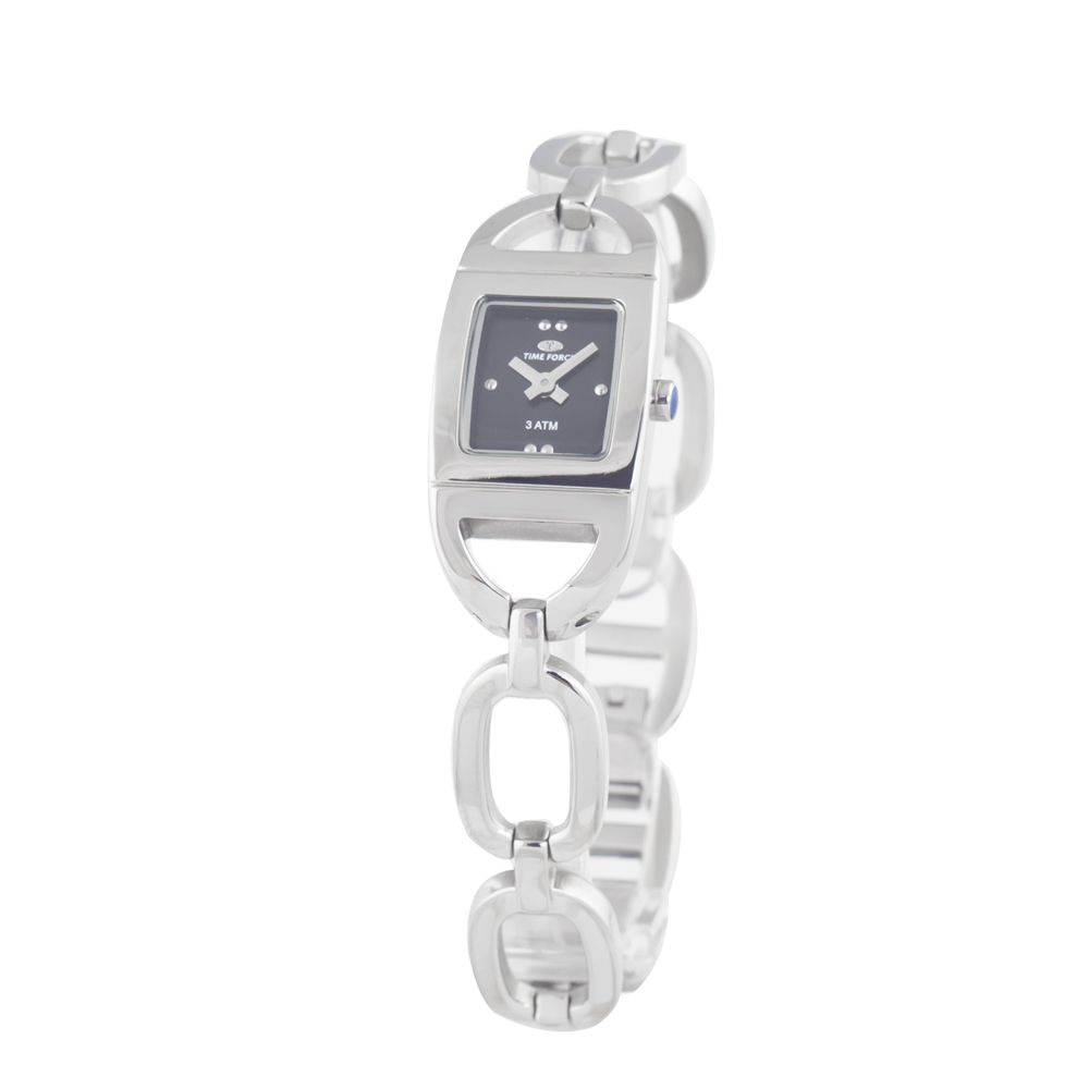 Time Force Silberne Uhr aus Edelstahl