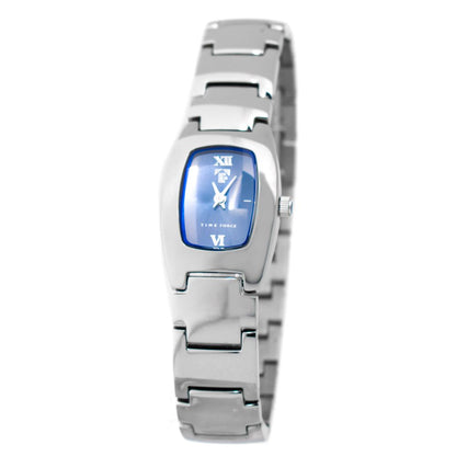 Time Force Silberne Uhr aus Edelstahl