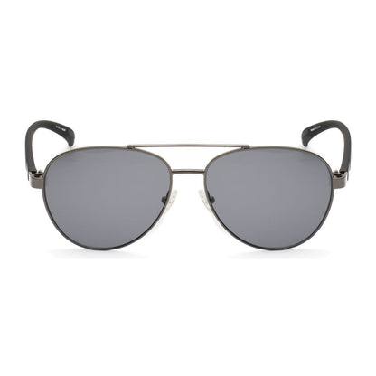 Kenneth Cole Graue Metall-Sonnenbrille