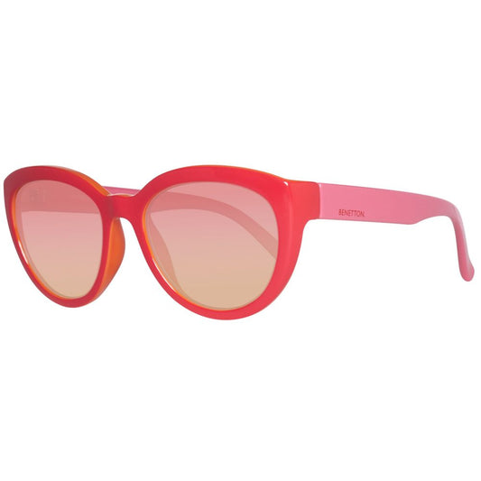Benetton Rote Injektionssonnenbrille