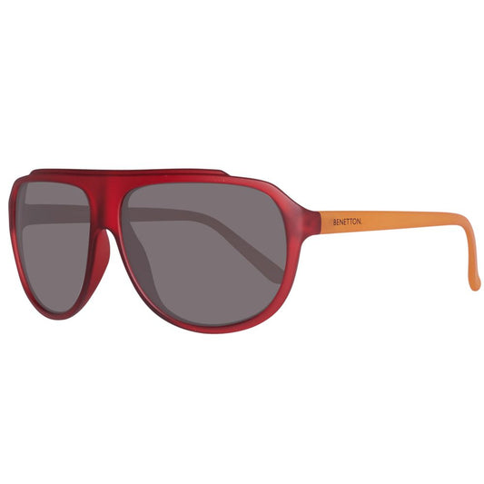Benetton Rote Injektionssonnenbrille