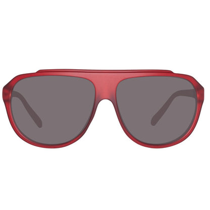 Benetton Rote Injektionssonnenbrille