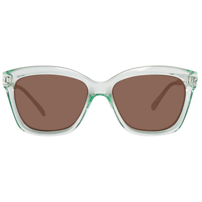Benetton Grüne Kunstharz-Sonnenbrille