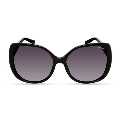 Kenneth Cole Schwarze Kunstharz-Sonnenbrille