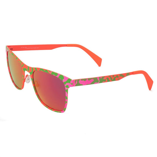 Italia Independent Grüne Metall-Sonnenbrille