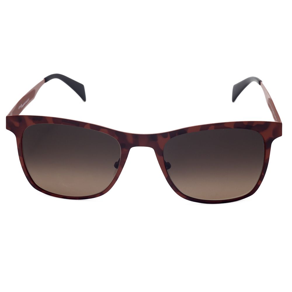 Italia Independent Braune Metall-Sonnenbrille