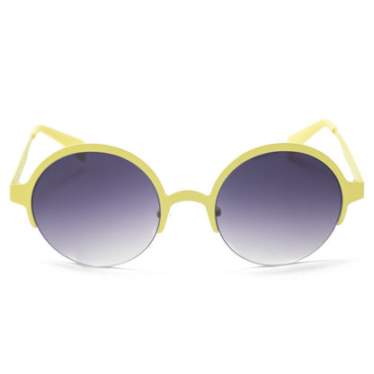 Italia Independent Gelbe Metall-Sonnenbrille