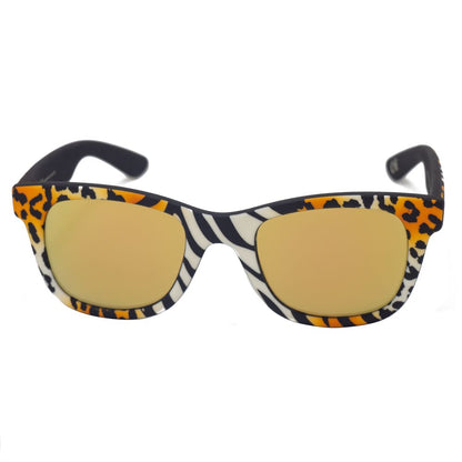 Italia Independent Gelbe Acetat-Sonnenbrille