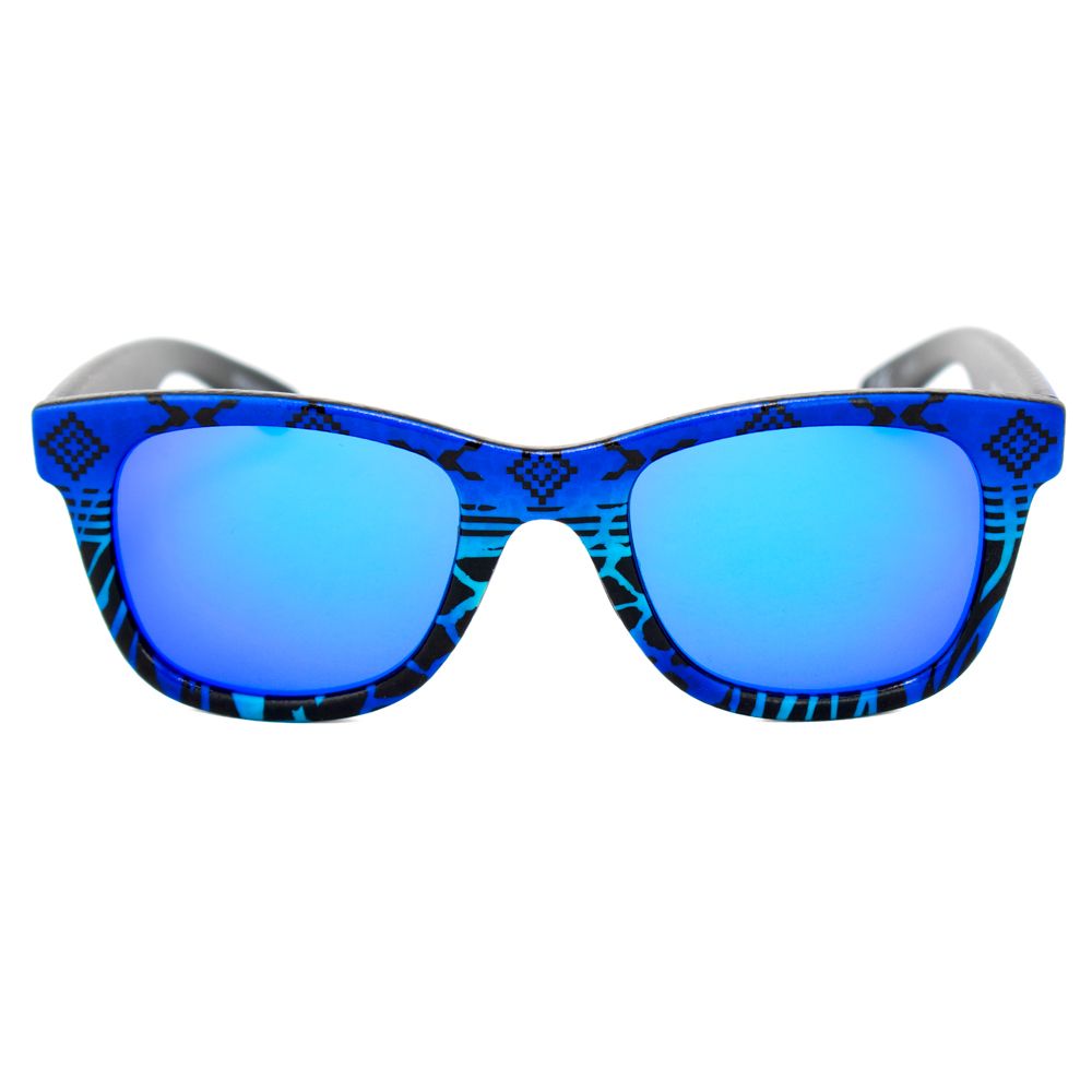 Italia Independent Blaue Acetat-Sonnenbrille