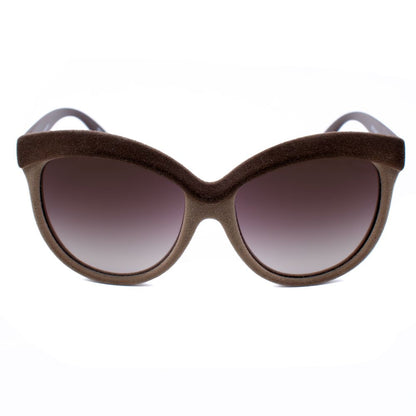 Italia Independent Braune Acetat-Sonnenbrille