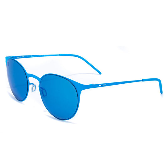 Italia Independent Blaue Metall-Sonnenbrille