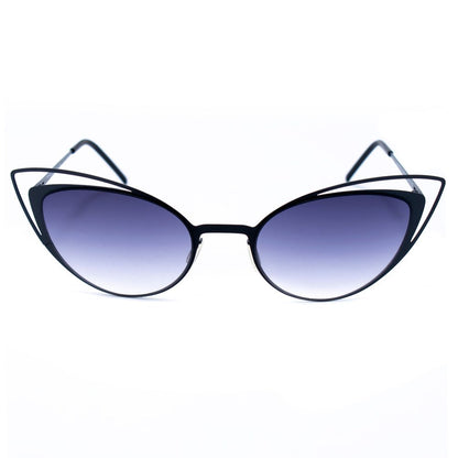 Italia Independent Schwarze Metall-Sonnenbrille