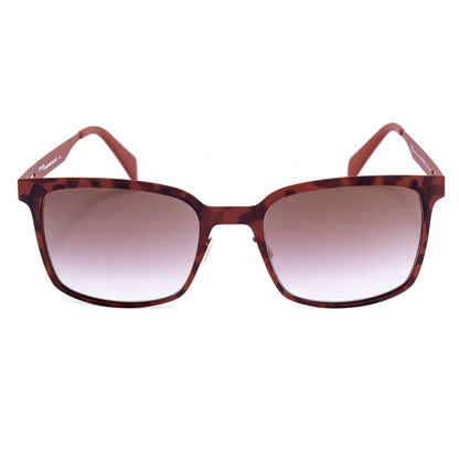 Italia Independent Braune Metall-Sonnenbrille