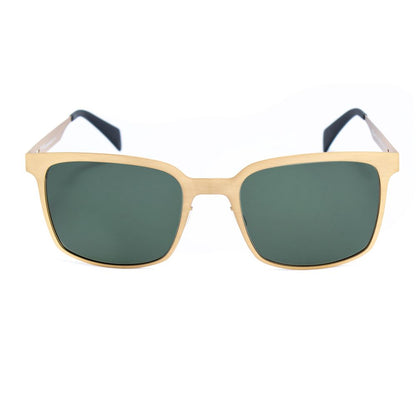 Italia Independent Goldene Metall-Sonnenbrille