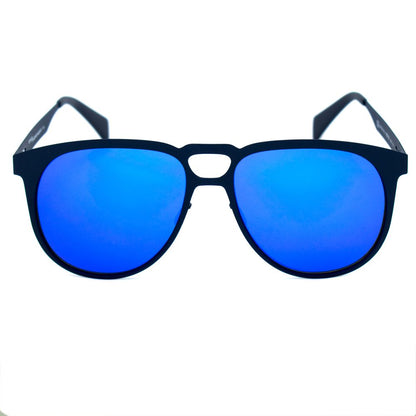 Italia Independent Schwarze Metall-Sonnenbrille