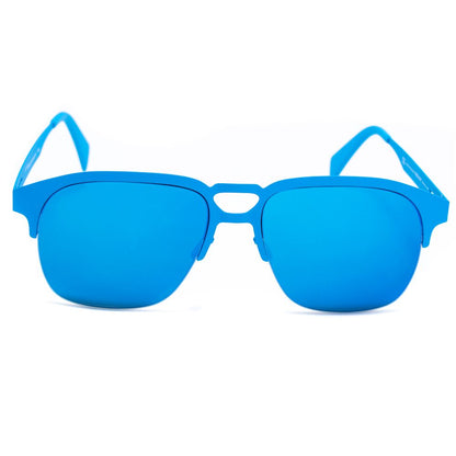 Italia Independent Blaue Metall-Sonnenbrille